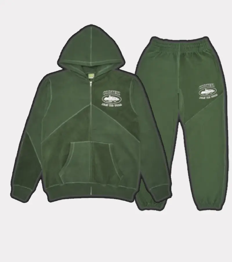 Survêtement Corteiz Superior V2 Vert Forrest Survêtement Corteiz Superior V2 Vert Forrest
